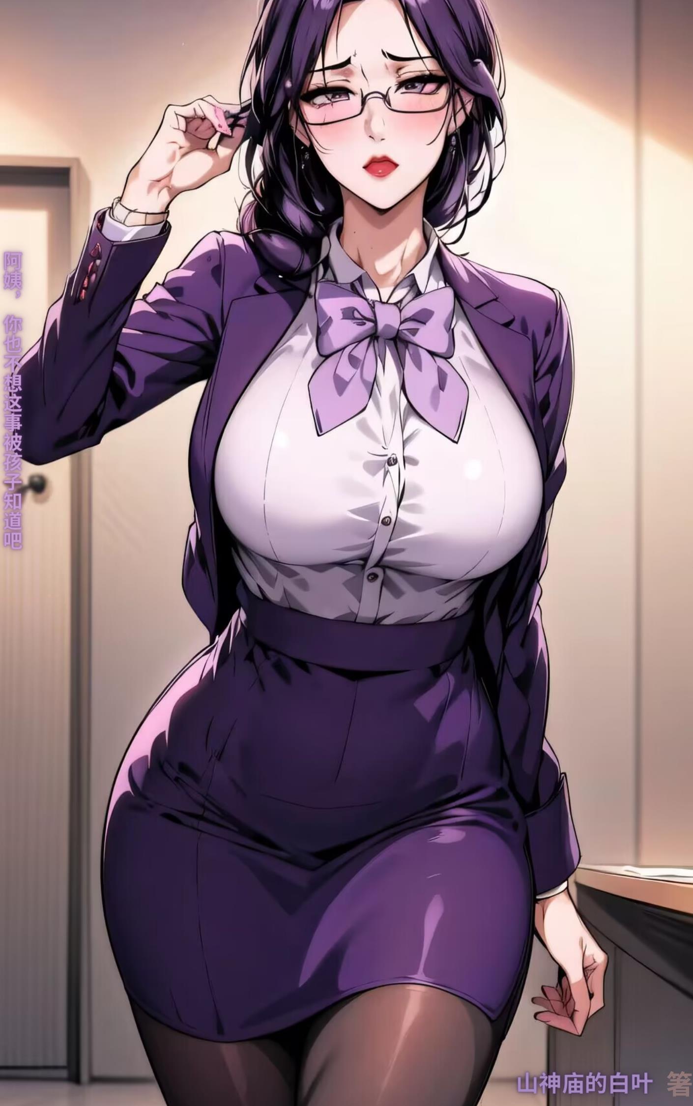 阿姨,你也不想这事被孩子知道吧